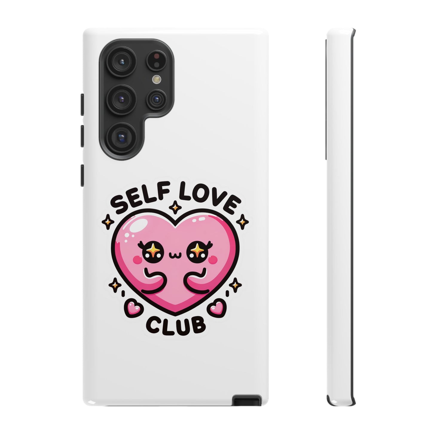 Kawaii Self Love Club - Tough Phone Cases - iPhone, Samsung Galaxy, Google Pixel