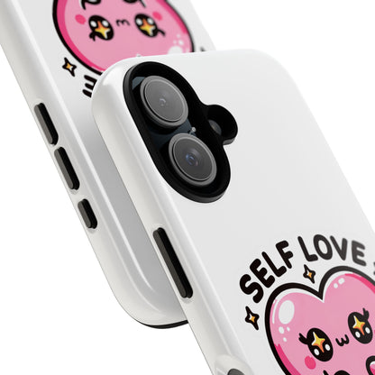 Kawaii Self Love Club - Tough Phone Cases - iPhone, Samsung Galaxy, Google Pixel