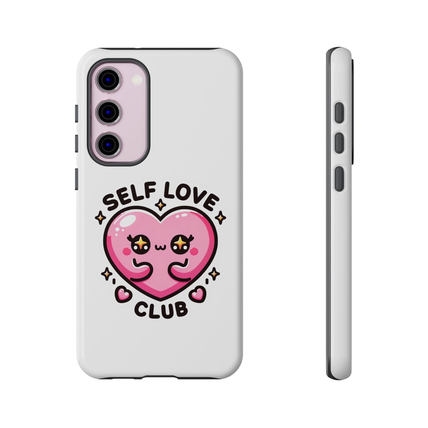 Kawaii Self Love Club - Tough Phone Cases - iPhone, Samsung Galaxy, Google Pixel