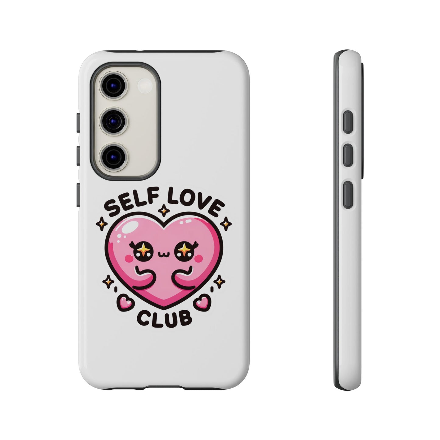 Kawaii Self Love Club - Tough Phone Cases - iPhone, Samsung Galaxy, Google Pixel