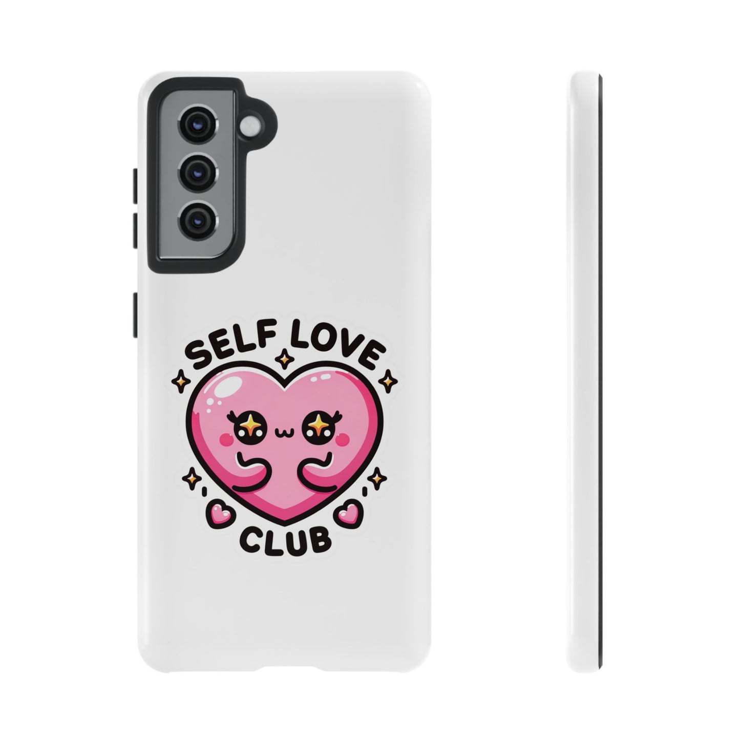 Kawaii Self Love Club - Tough Phone Cases - iPhone, Samsung Galaxy, Google Pixel