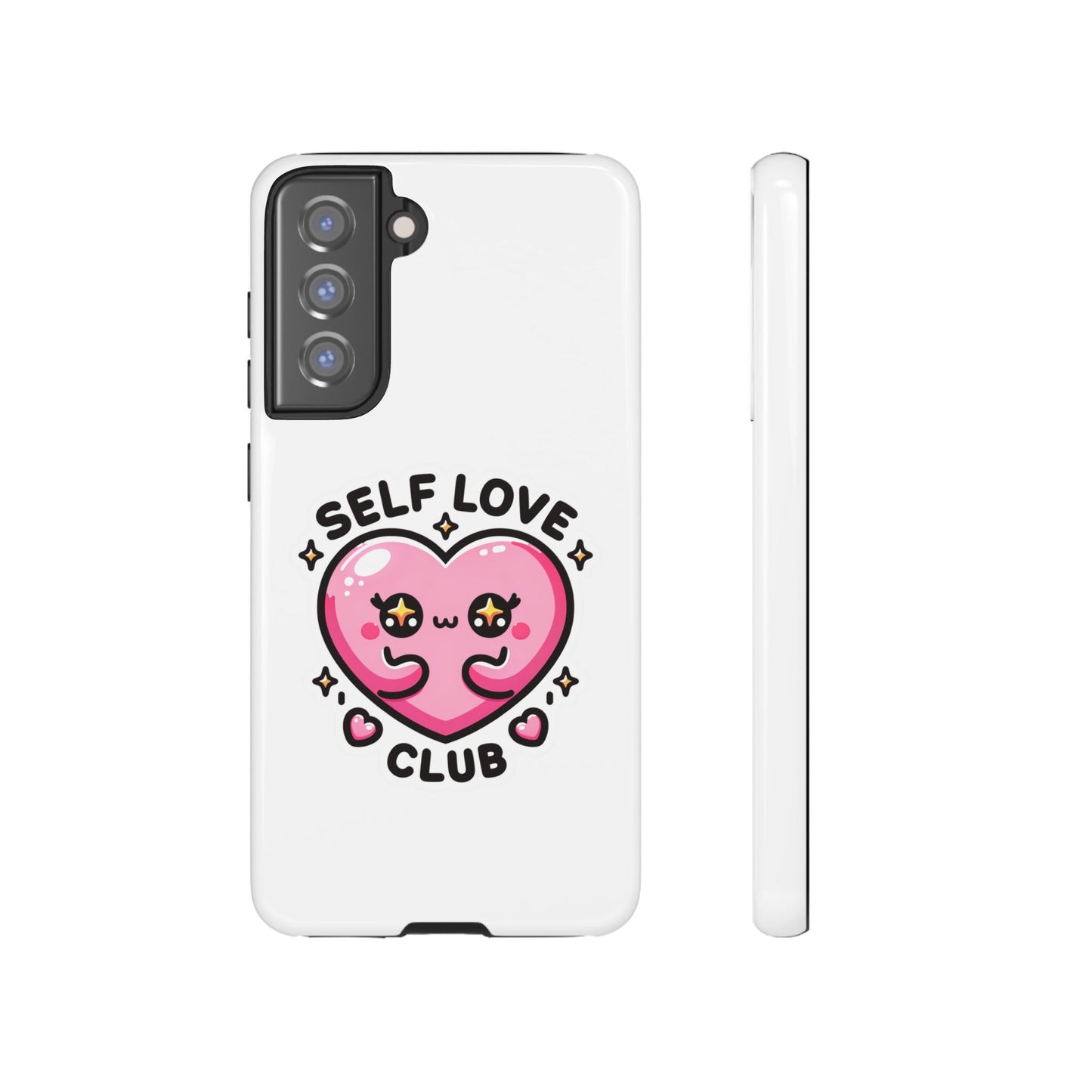 Kawaii Self Love Club - Tough Phone Cases - iPhone, Samsung Galaxy, Google Pixel