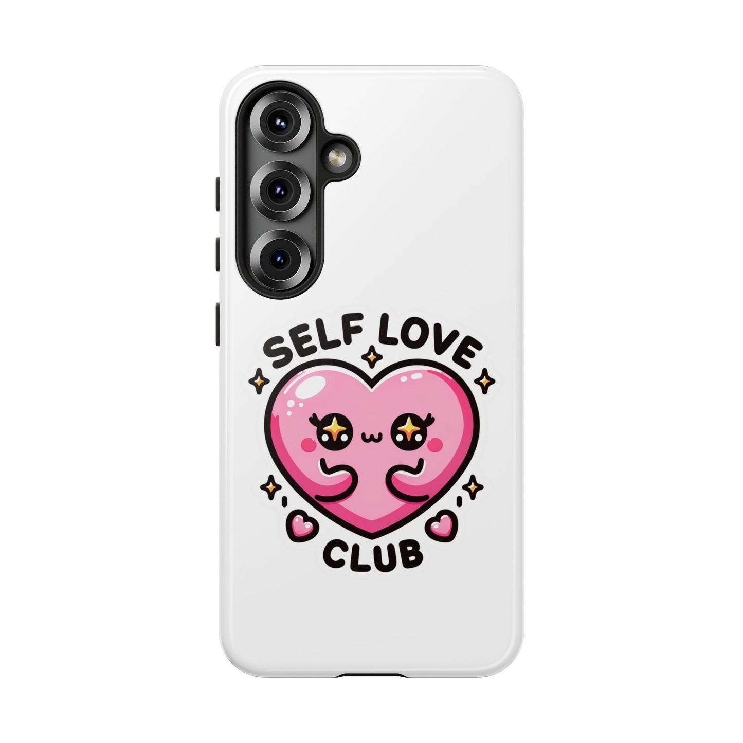 Kawaii Self Love Club - Tough Phone Cases - iPhone, Samsung Galaxy, Google Pixel
