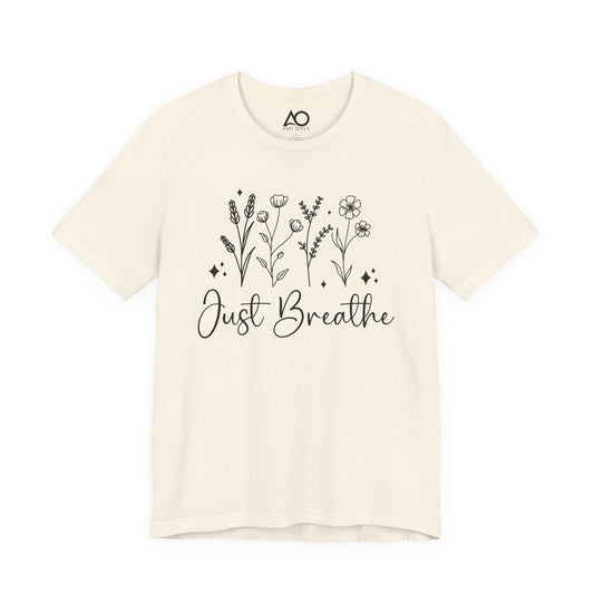 Just Breathe T-Shirt, XS-5X, 11 colors