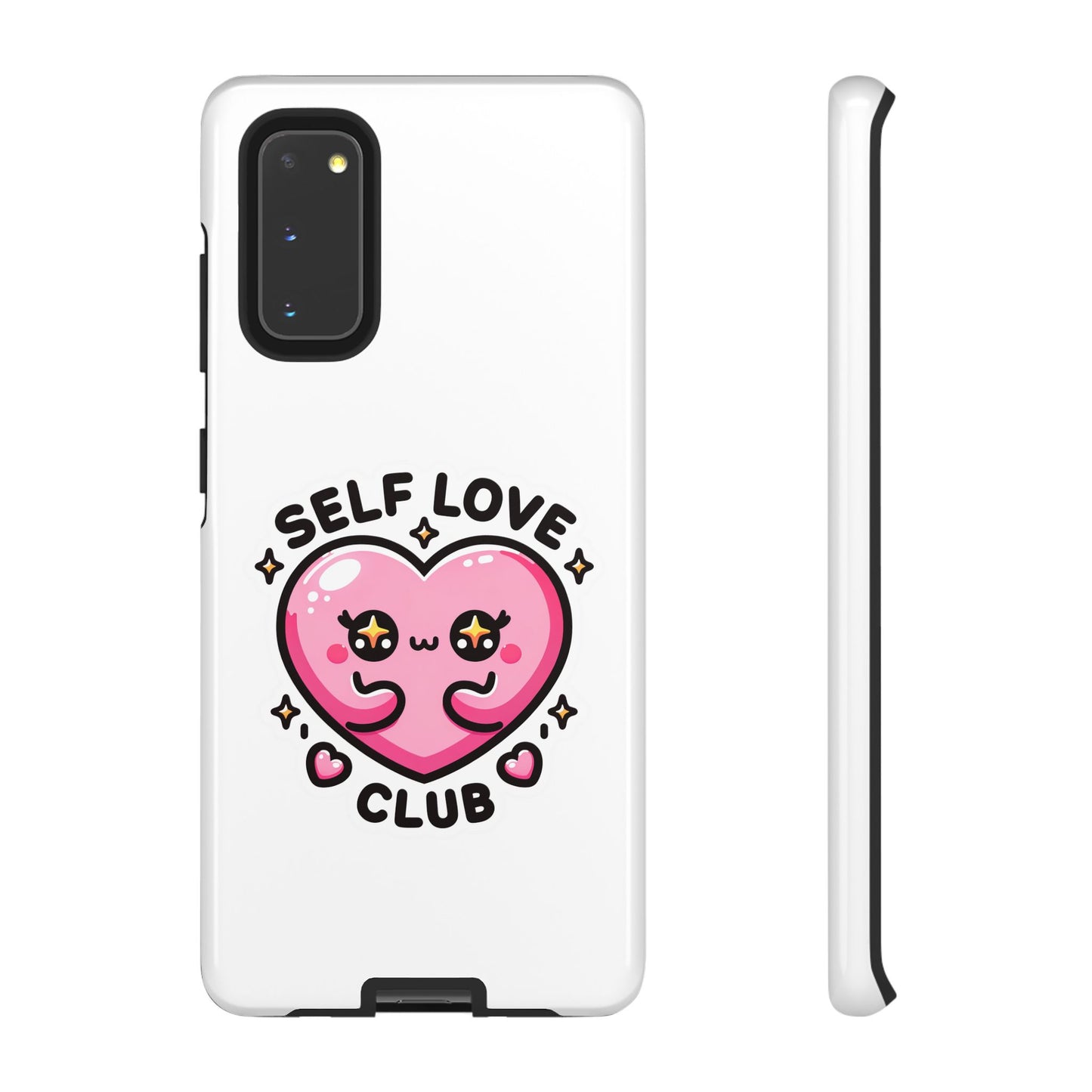 Kawaii Self Love Club - Tough Phone Cases - iPhone, Samsung Galaxy, Google Pixel